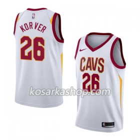 Dres Cleveland Cavaliers Kyle Korver 26 Nike 2017-18 Bijela Swingman